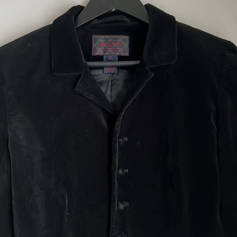 Ralph Lauren Vintage Velvet Blazer - Picture 3 of 9